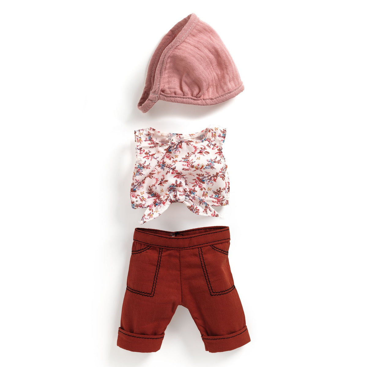 Djeco Dockkläder POMEA Burgundy