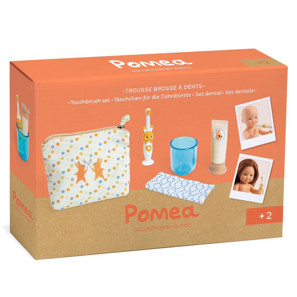 Djeco POMEA Tandborstset