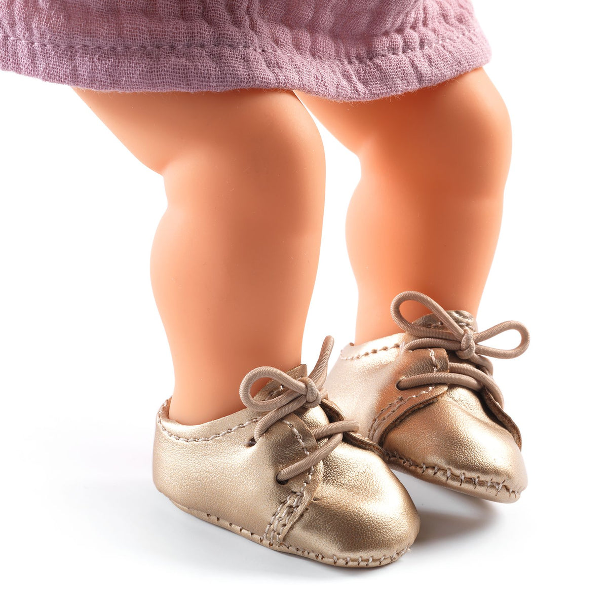 Djeco Dockskor POMEA Golden Shoes