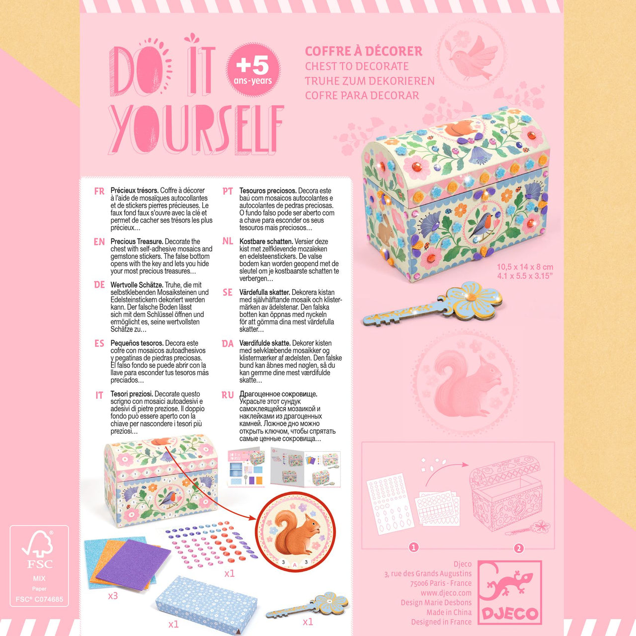 Djeco DIY Precious Treasure