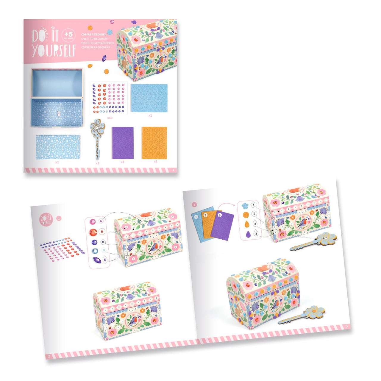 Djeco DIY Precious Treasure