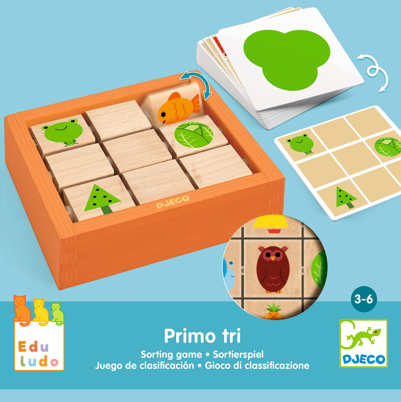Djeco Logikspel Primo Tri