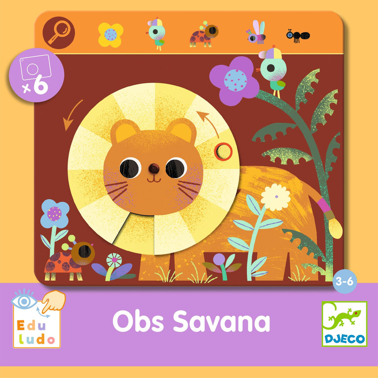 Djeco Logikspel Obs Savana