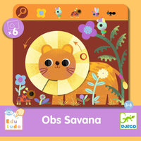 Thumbnail for Djeco Logikspel Obs Savana