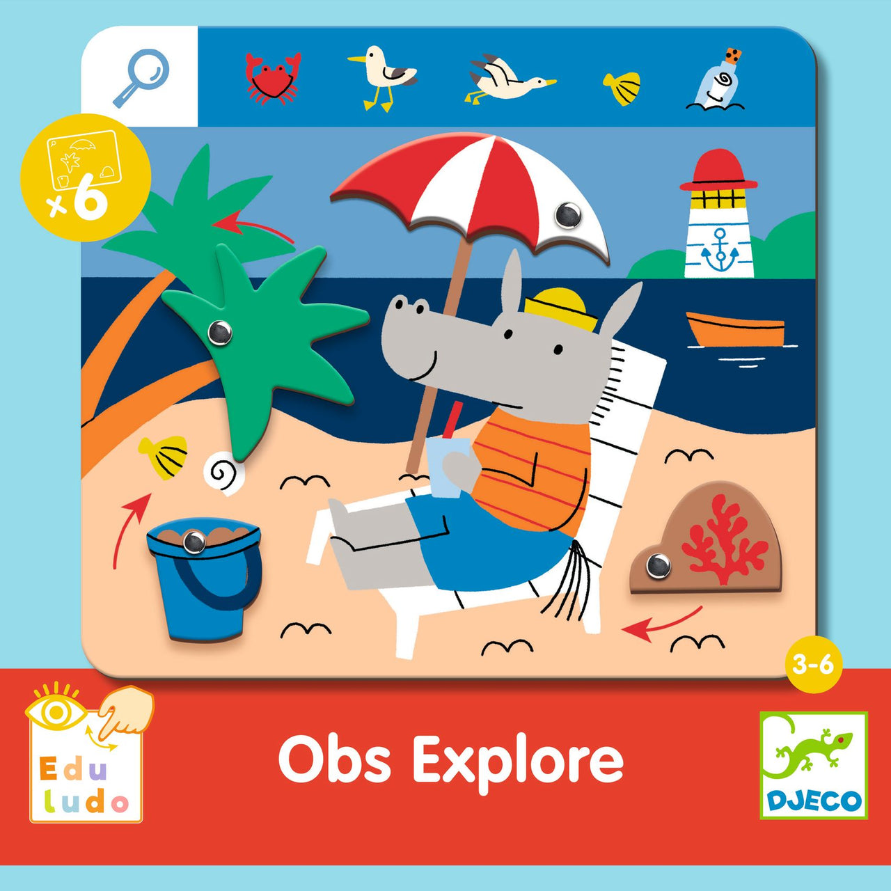Djeco Logikspel Obs Explore