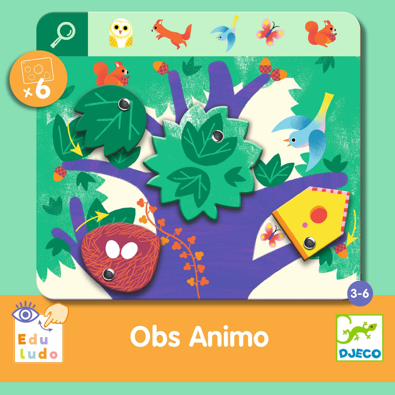 Djeco Logikspel Obs Animo