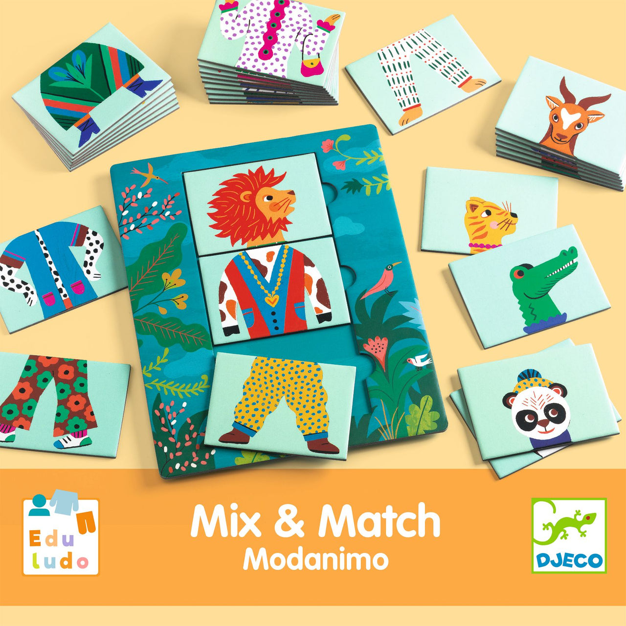 Djeco Logikspel Mix & Match Modanimo