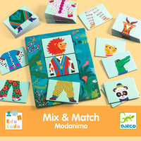 Thumbnail for Djeco Logikspel Mix & Match Modanimo