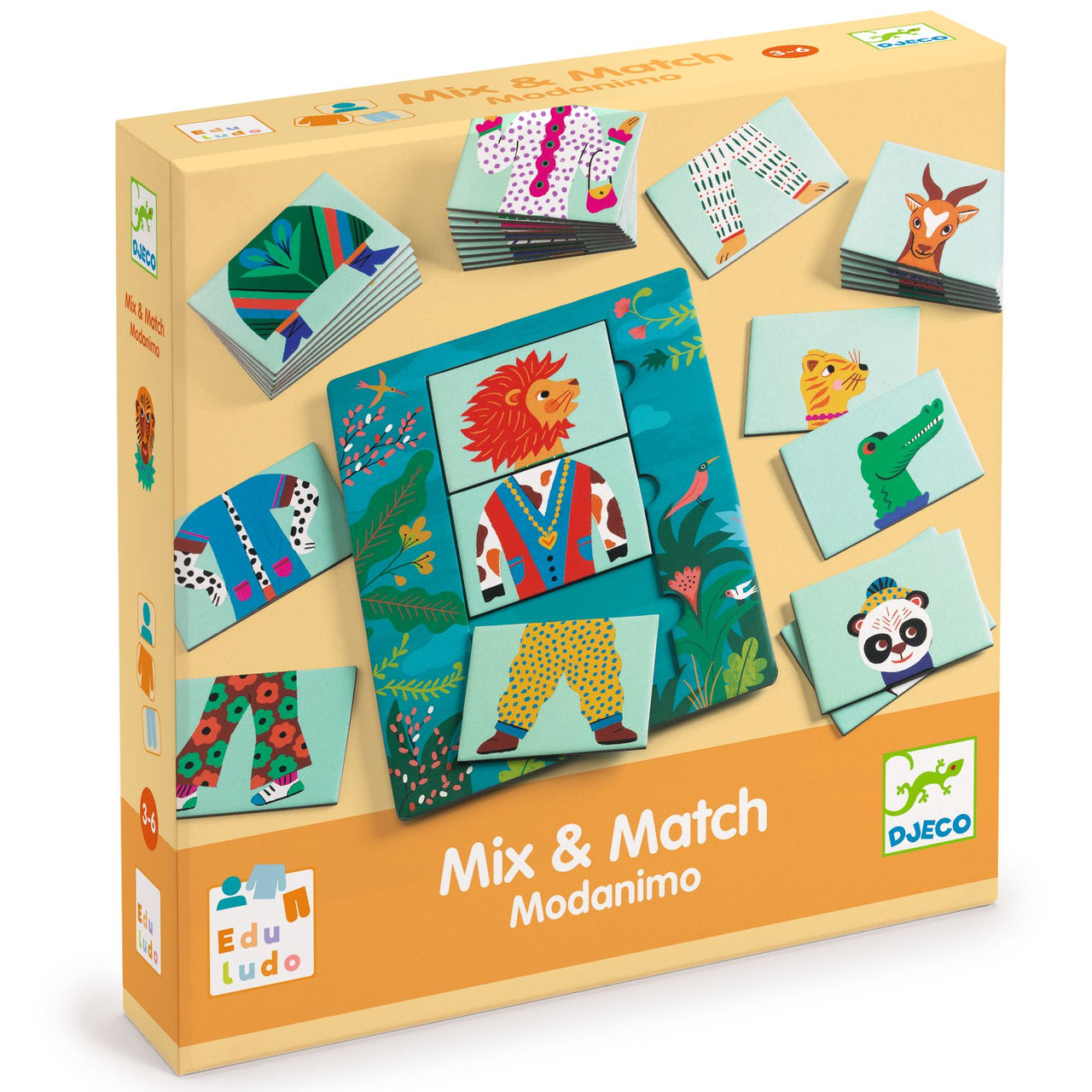 Djeco Logikspel Mix & Match Modanimo