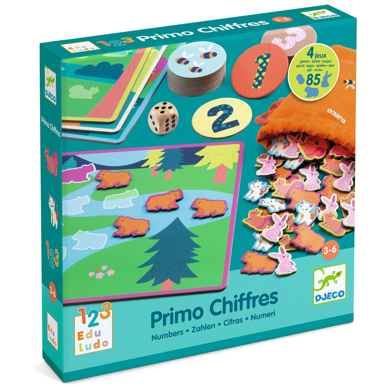 Djeco Sällskapsspel Primo Chiffres