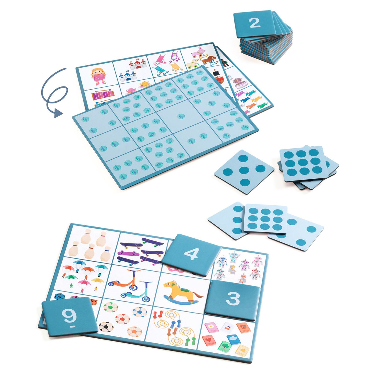 Djeco Eduludo Numero Bingo