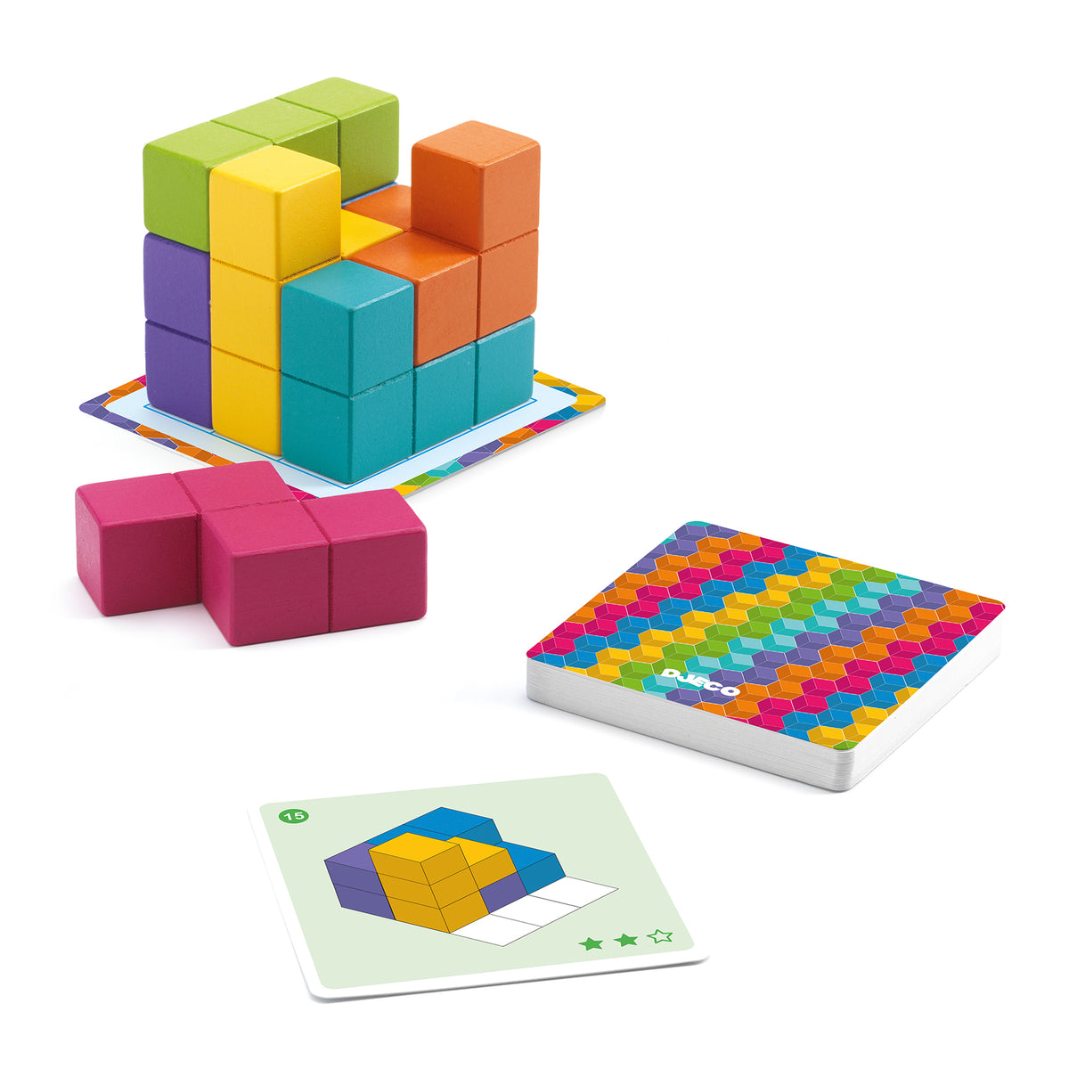Djeco Logikspil Sologic Cubissimo