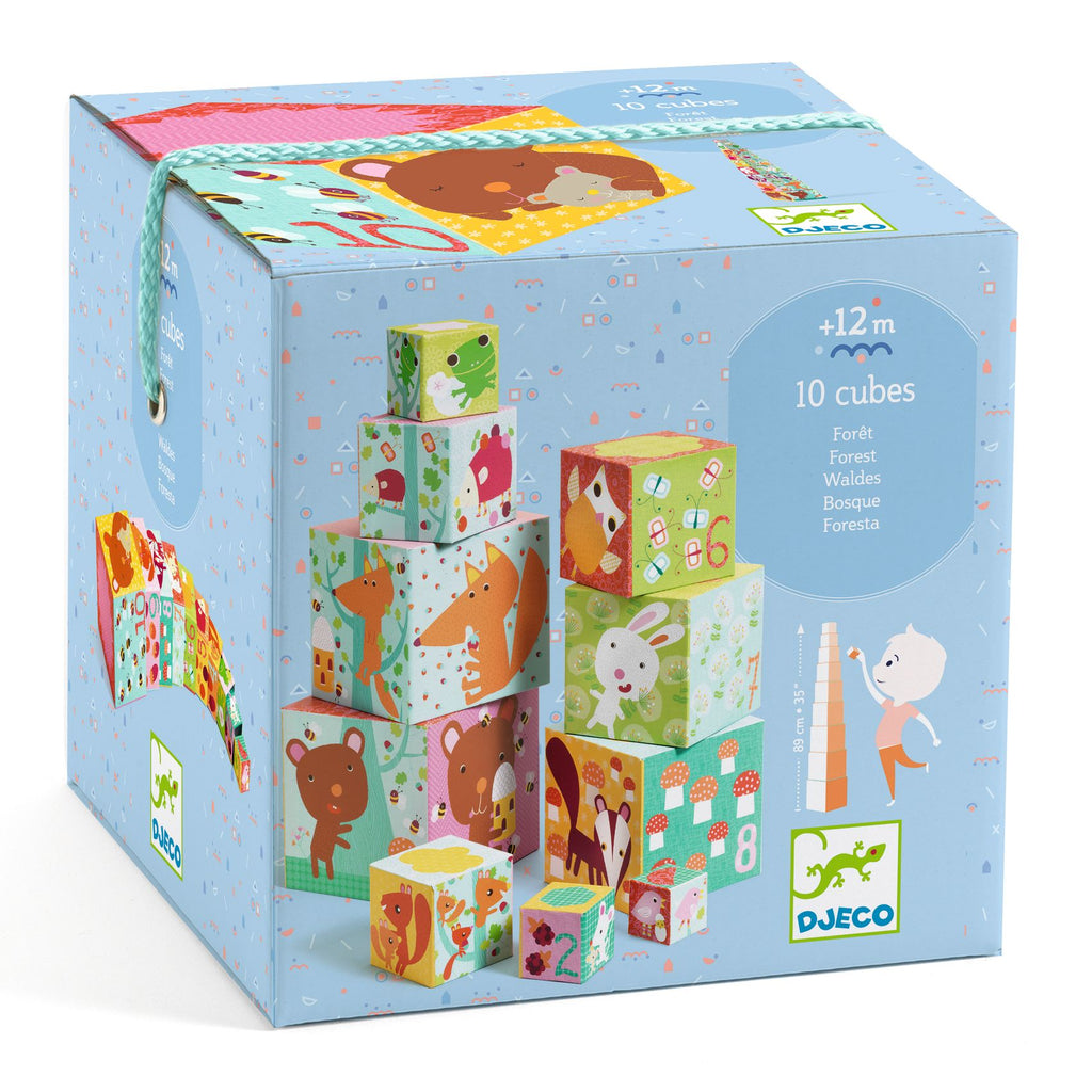 Djeco Stableklodser Forest Blocks (10 dele)
