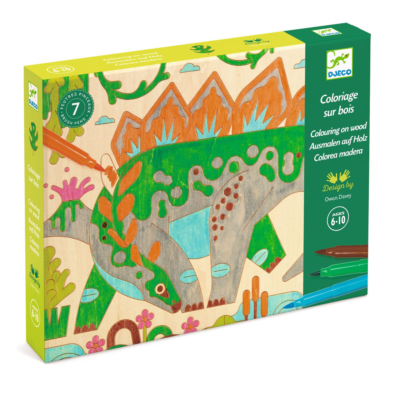 Djeco Pysselbox Djur & Natur Dino World