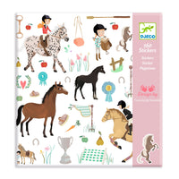 Thumbnail for Djeco Klistermärken Horses
