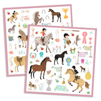 Thumbnail for Djeco Klistermärken Horses