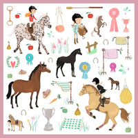 Thumbnail for Djeco Klistermärken Horses