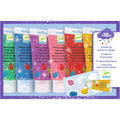 Djeco Fingermaling Glitter (6 tuber)