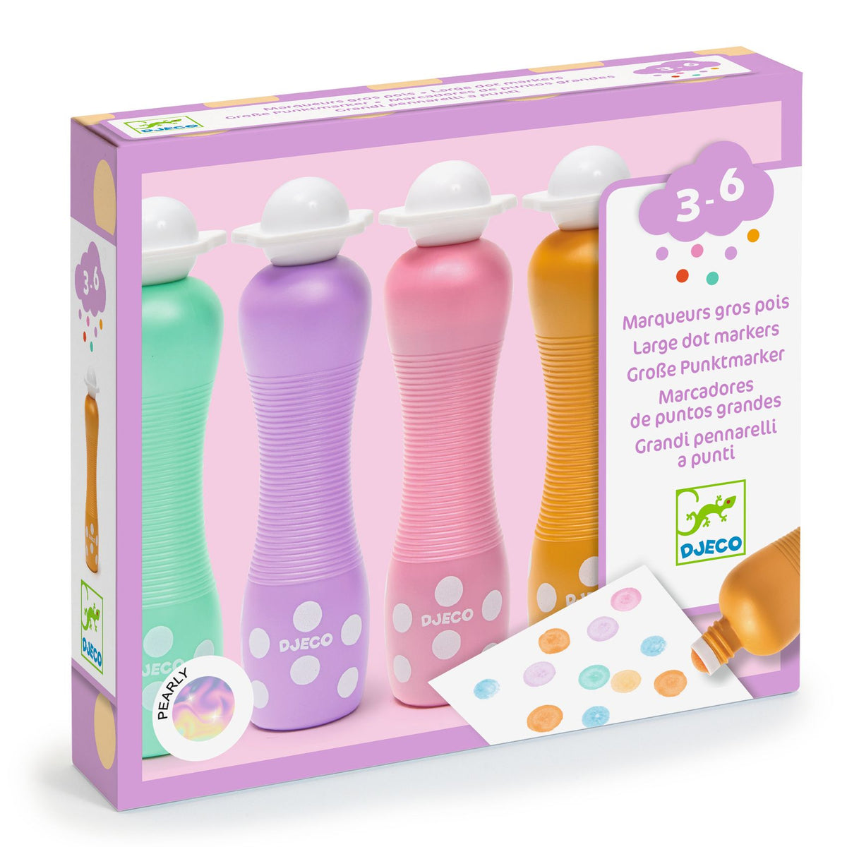 Djeco Dot Markers Pearly