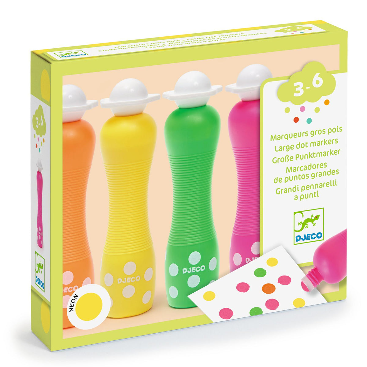 Djeco Dot Markers Neon