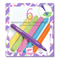 Thumbnail for Djeco Tuschpennor Opaque Markers 80s (6 färger)