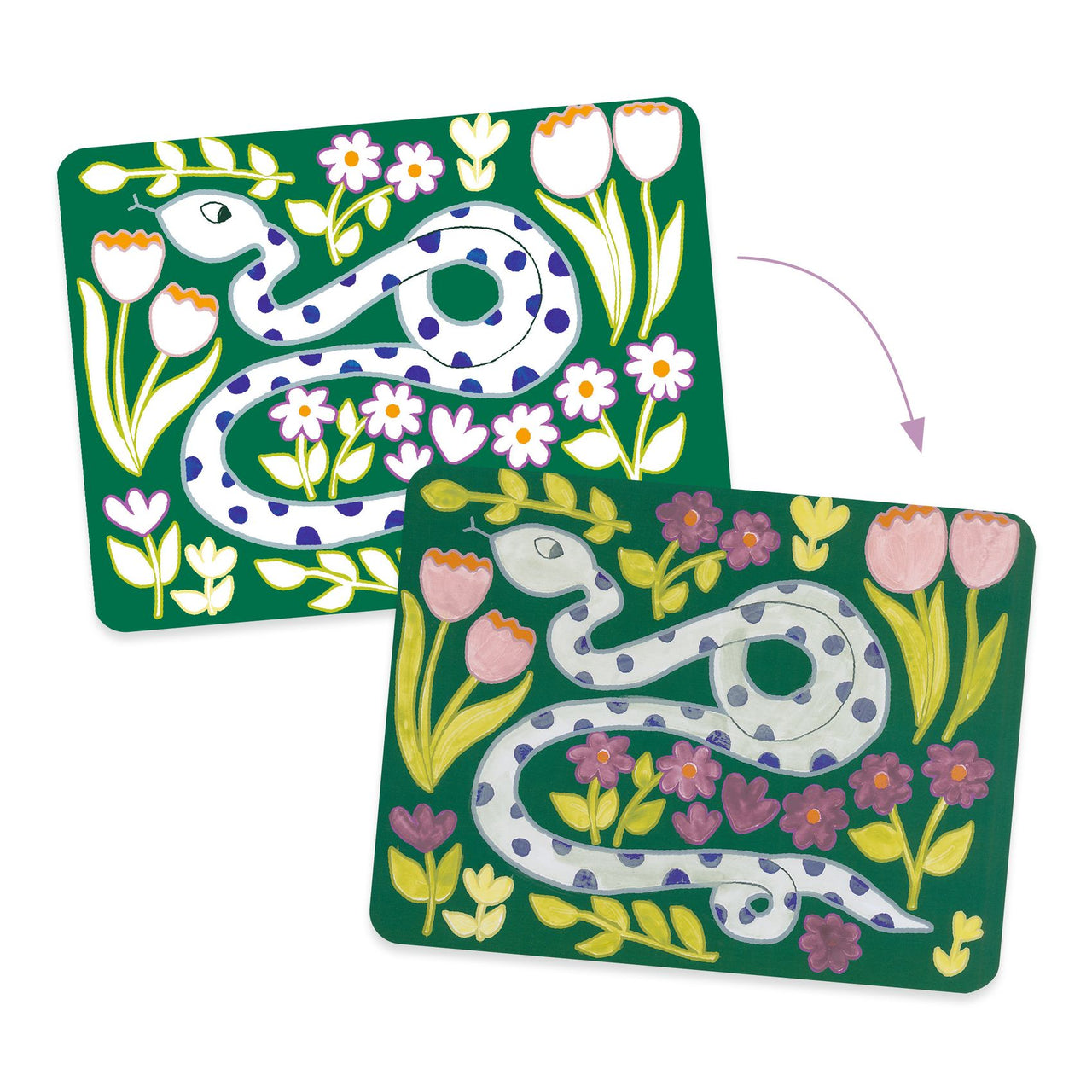Djeco Pysselbox Palette Painting Wild Ones