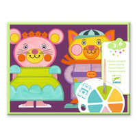 Thumbnail for Djeco Pysselbox Palette Painting Chubby Cheeks