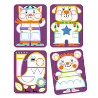 Thumbnail for Djeco Pysselbox Palette Painting Chubby Cheeks
