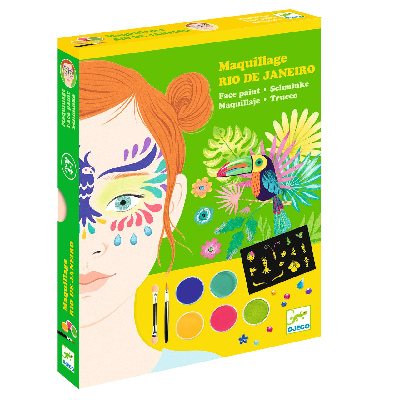 Djeco Ansiktsmålningsset Rio de Janeiro