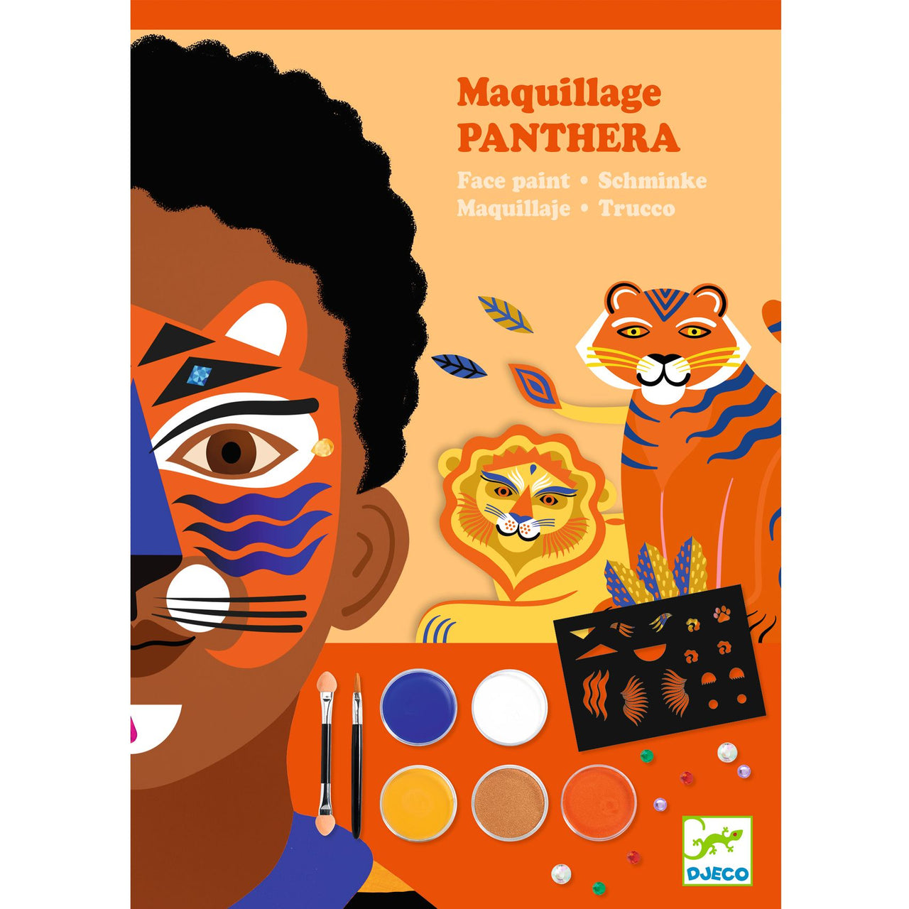 Djeco Ansiktsmålningsset Panthera