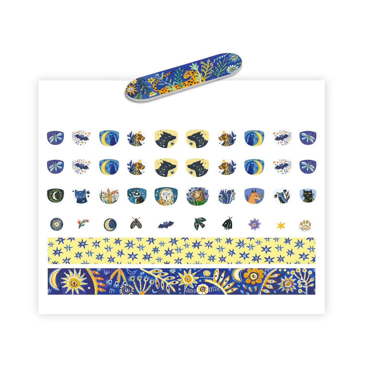 Djeco Nail Stickers Moonlight Reflections