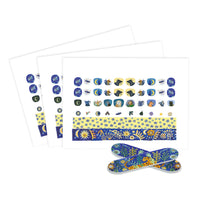 Thumbnail for Djeco Nail Stickers Moonlight Reflections