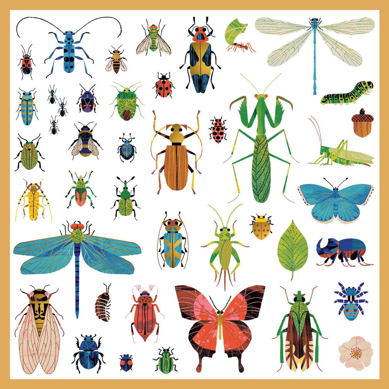 Djeco Klistermärken Microcosmos (160 st)