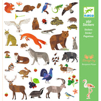 Thumbnail for Djeco Klistermärken Fauna (160st)