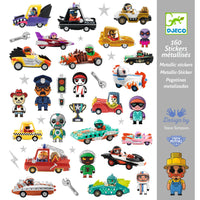Thumbnail for Djeco Klistermärken The World of Crazy Motors (160st)