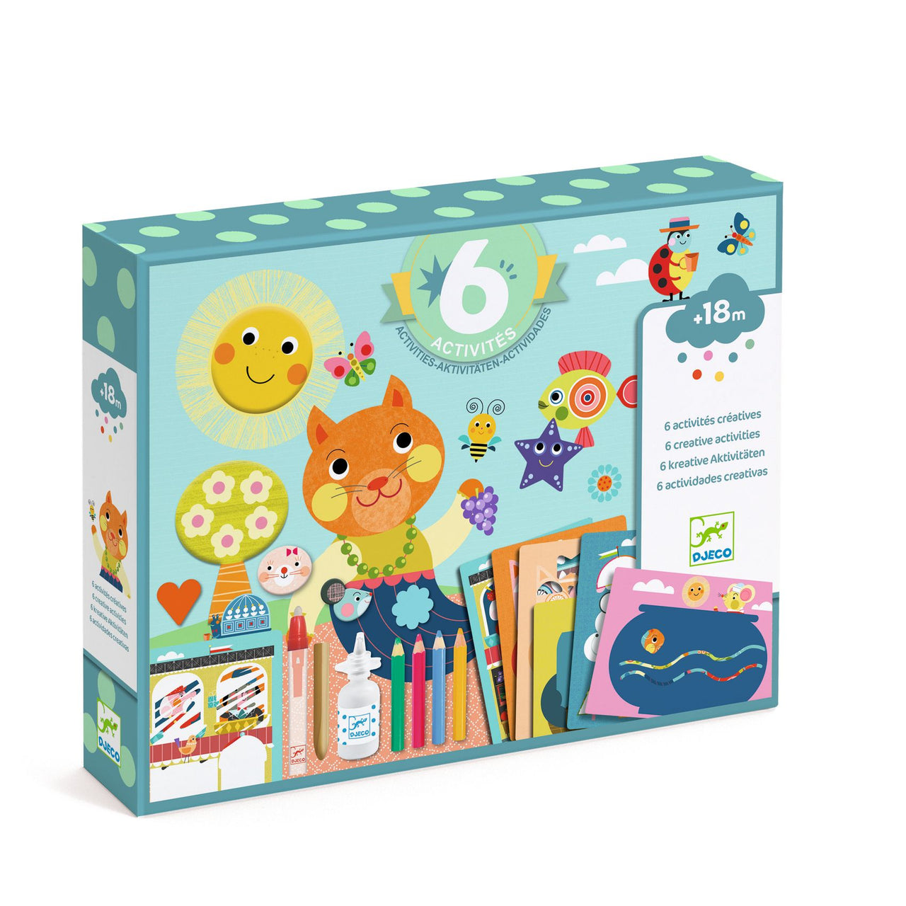 Djeco Multi-Activity Kit The Cat And His Pals
