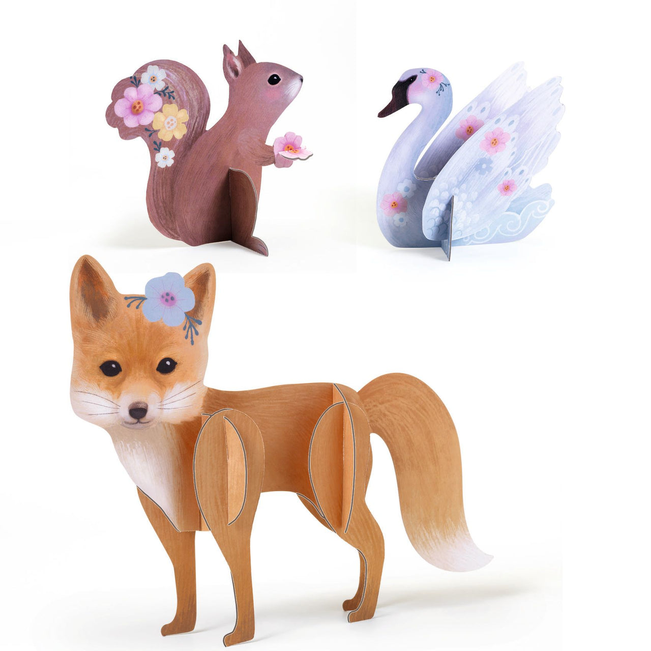Djeco Kollagepyssel Fluffy Box