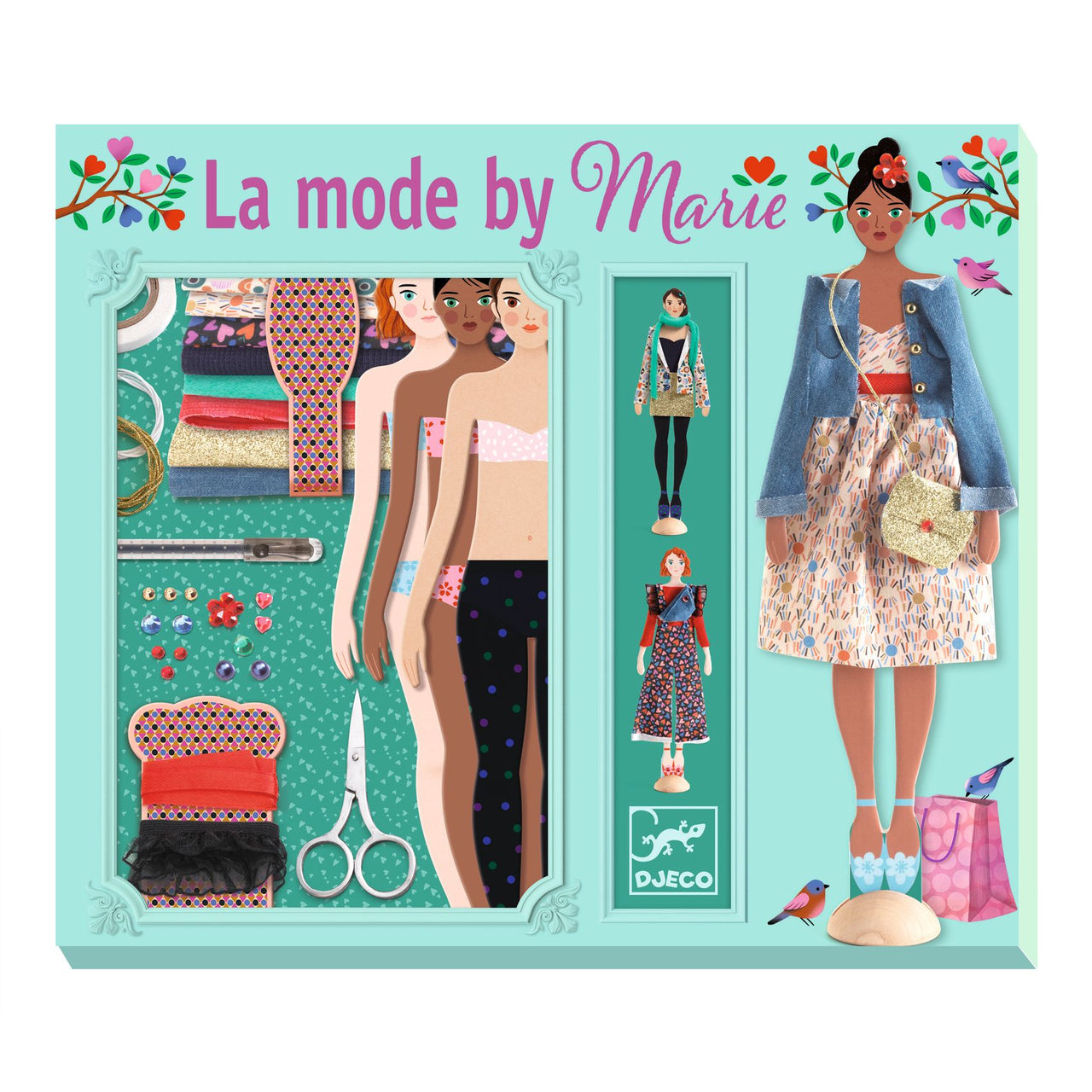 Djeco Pysselbox Mode Fashion by Marie