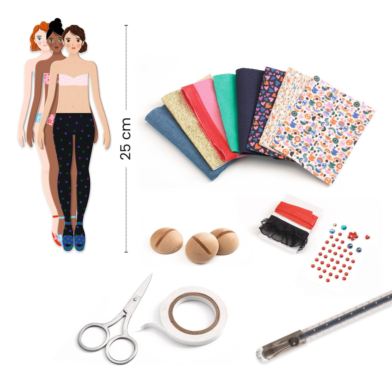 Djeco Pysselbox Mode Fashion by Marie