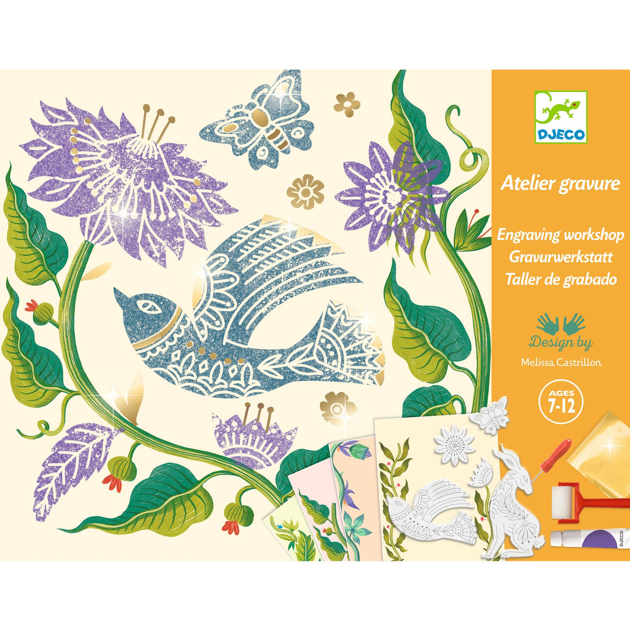 Djeco Kreativt Pysselkit Passionflower