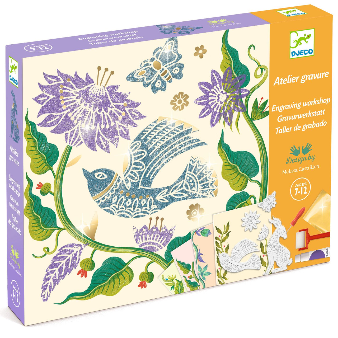 Djeco Kreativt Pysselkit Passionflower