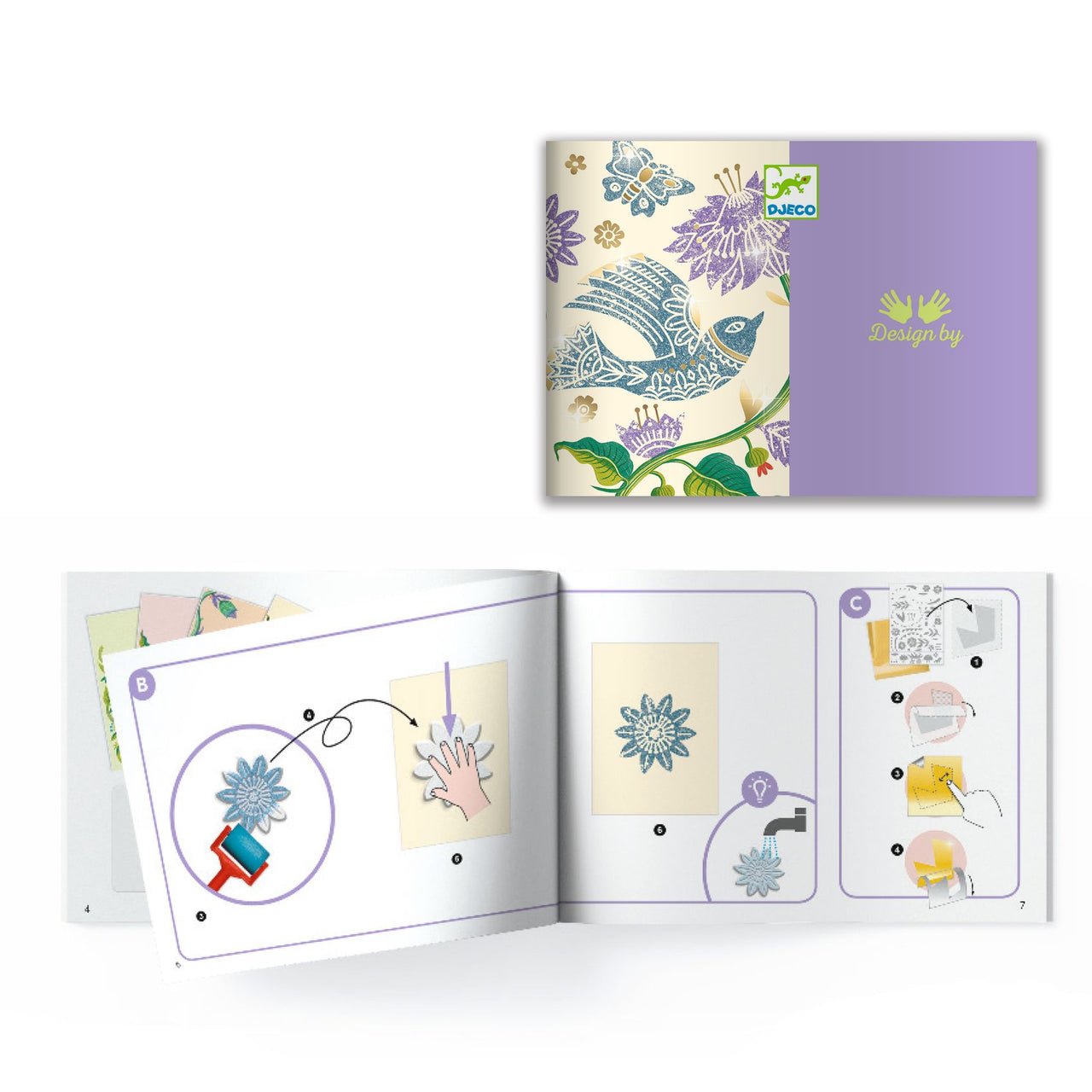 Djeco Kreativt Pysselkit Passionflower