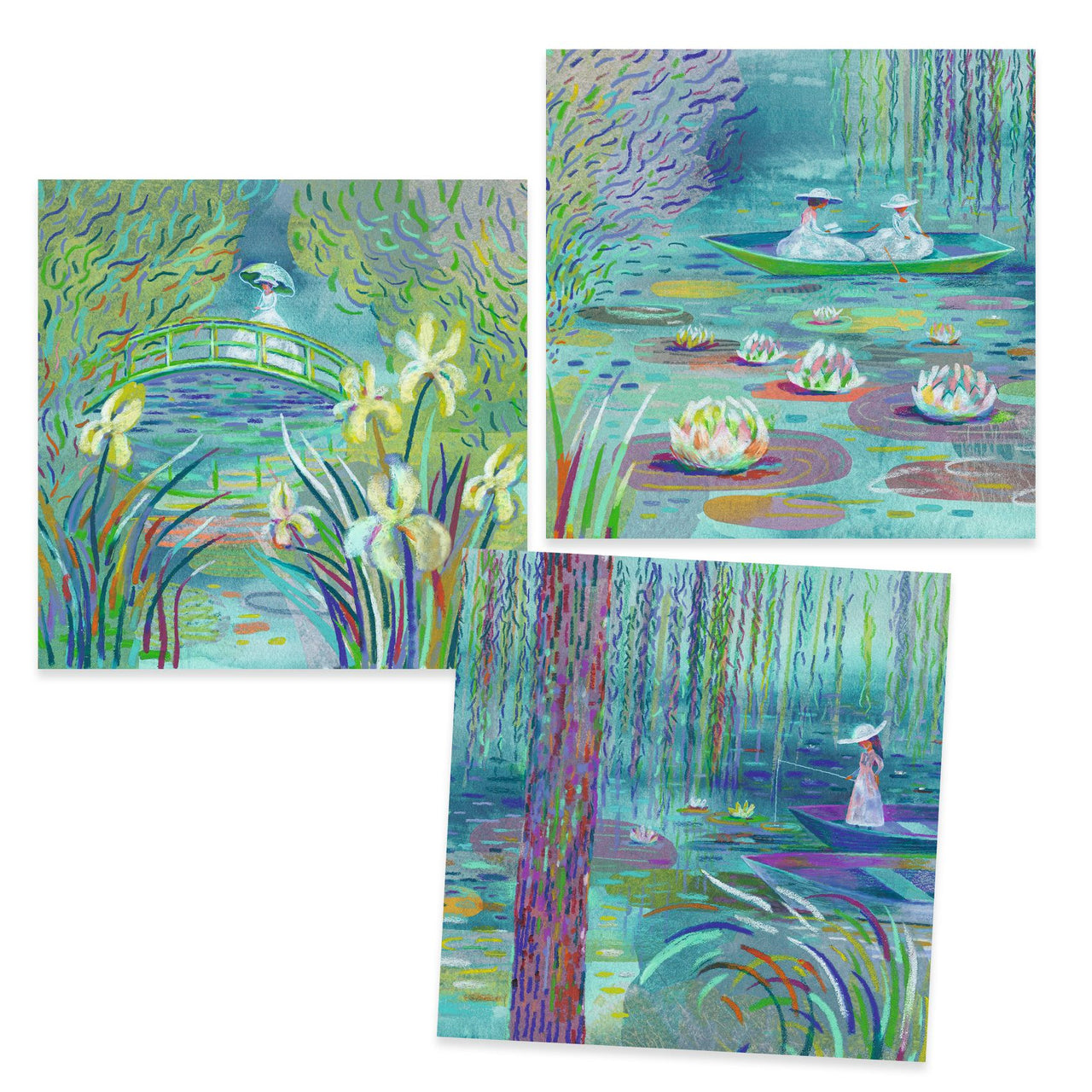 Djeco Impressionism Claude Monet On the Water Lily Pond