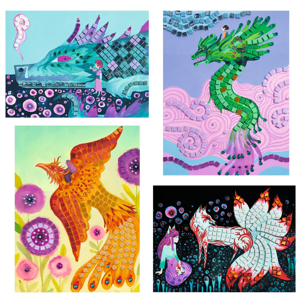 Djeco Pysselbox Mythical Creatures