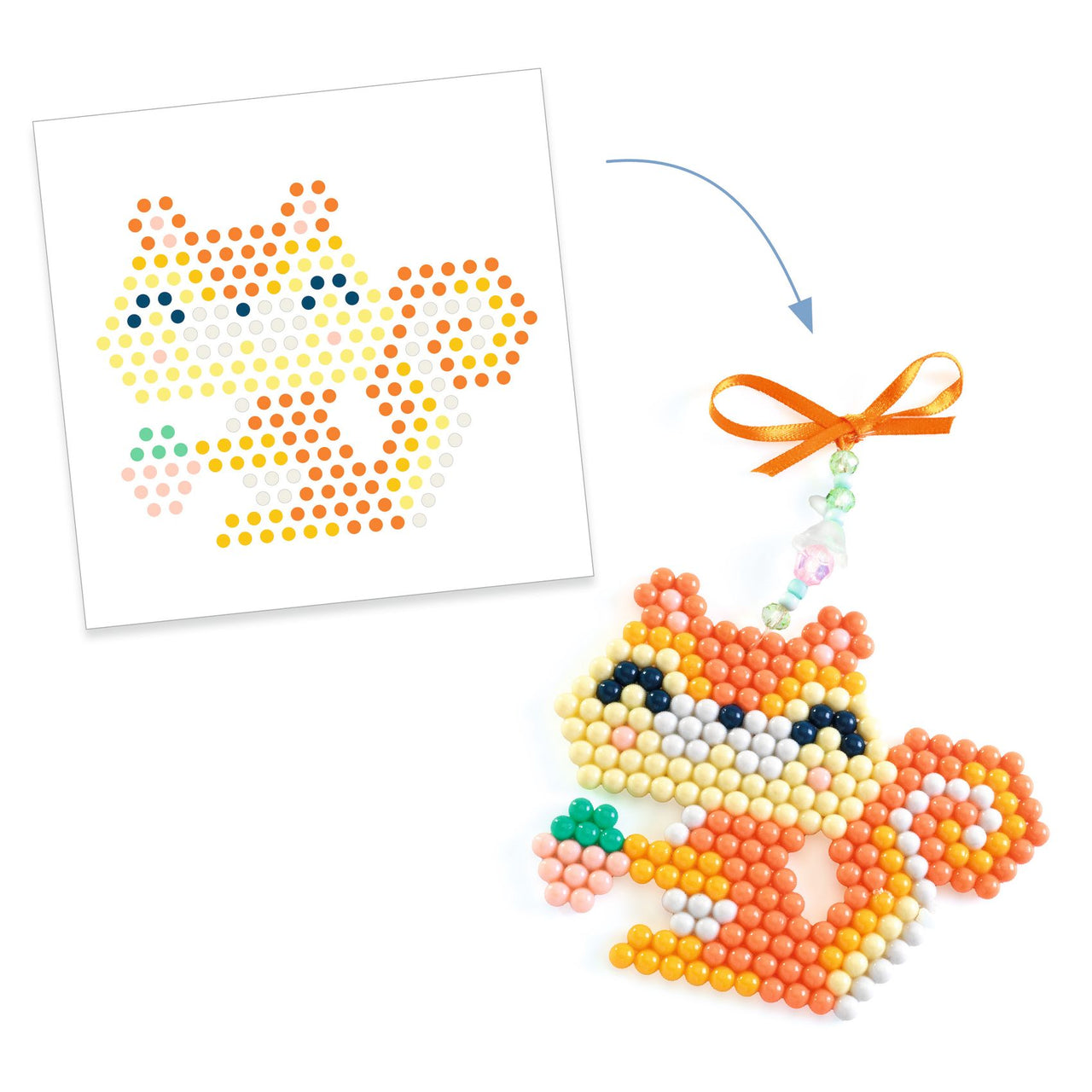 Djeco Vattenpärlor Furry Friends (2300 pärlor)