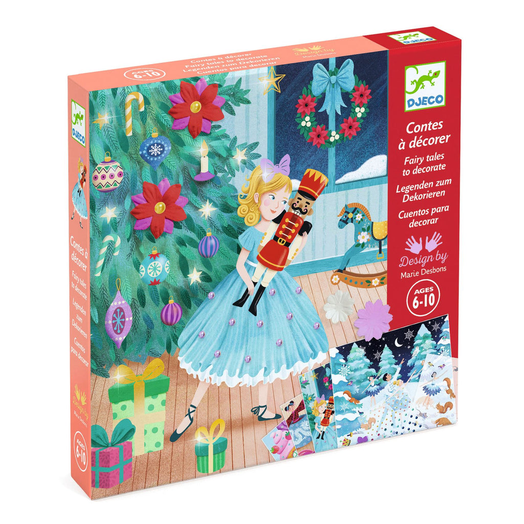 Djeco Pysselbox Fairy Tales To Decorate Nutcracker