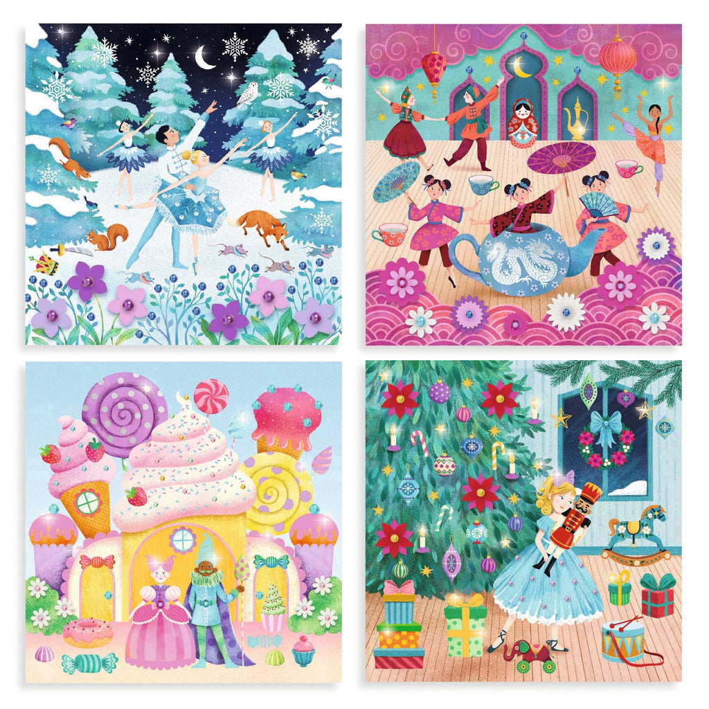 Djeco Pysselbox Fairy Tales To Decorate Nutcracker