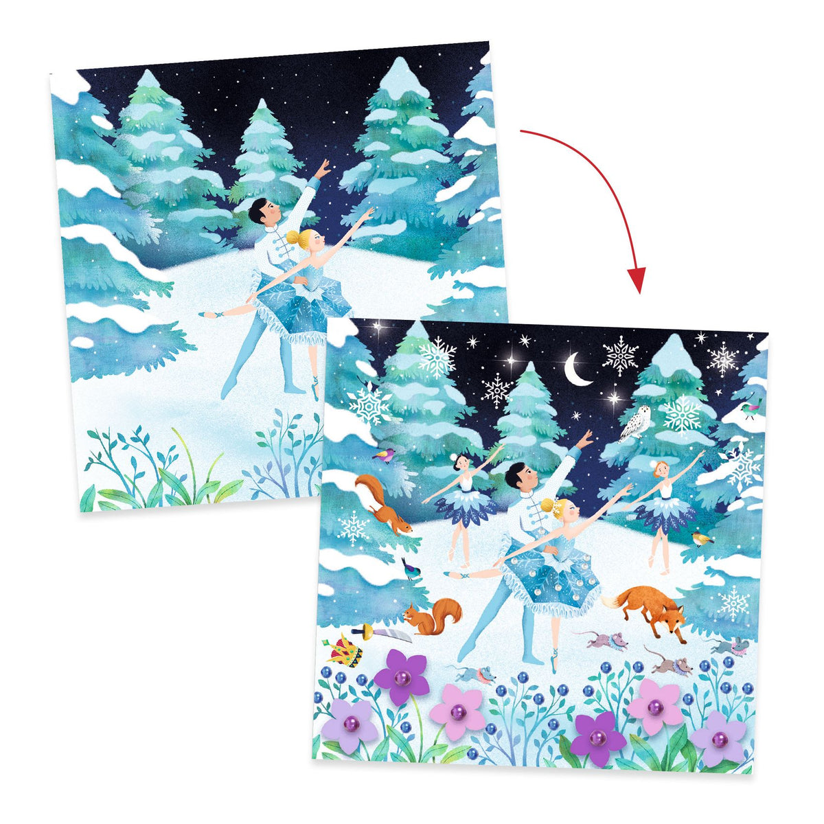 Djeco Pysselbox Fairy Tales To Decorate Nutcracker