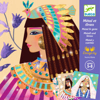 Thumbnail for Djeco Pysselbox Foil Pictures Precious Jewels
