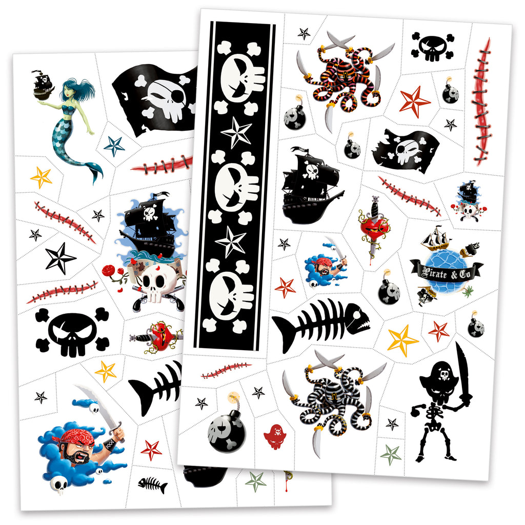 Djeco Tatoveringer Pirater